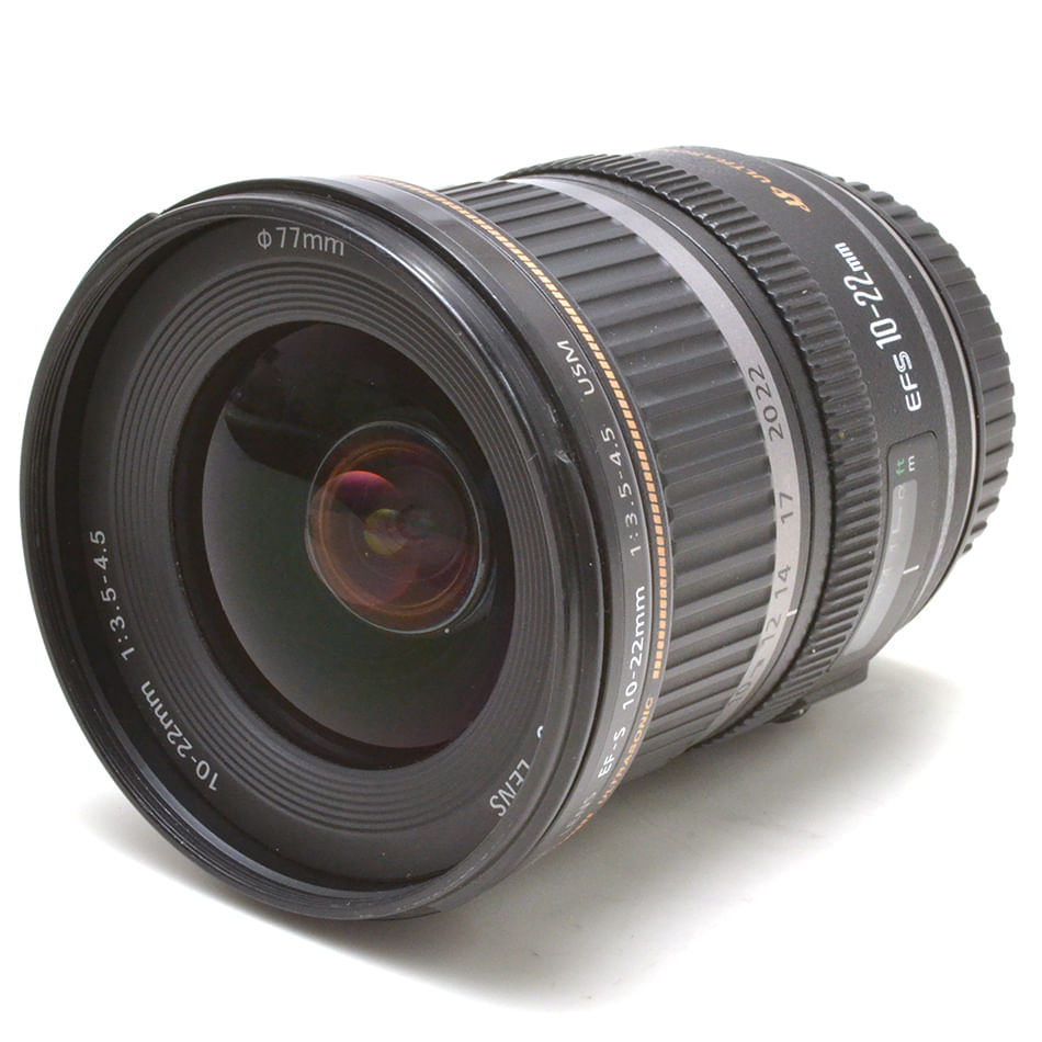 Objetiva Canon EF-S 10-22mm f/3.5-4.5 USM - USADA | Objetivas
