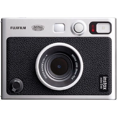 CÂMERA INSTANTÂNEA HÍBRIDA FUJIFILM INSTAX MINI EVO (PRETA) - Loja