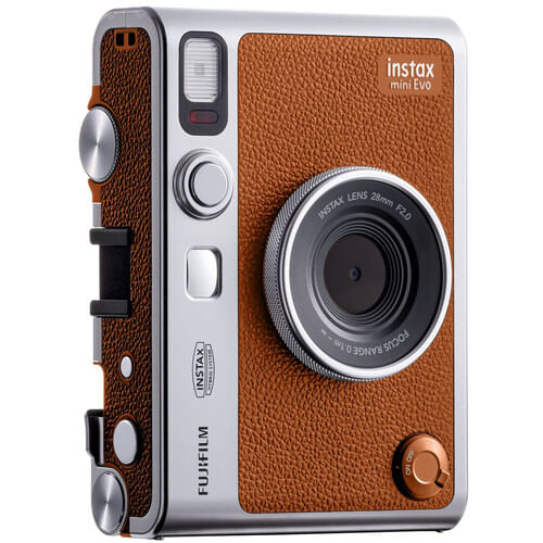 CÂMERA INSTANTÂNEA HÍBRIDA FUJIFILM INSTAX MINI EVO (MARROM