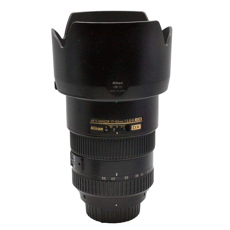 Objetiva Nikon AF-S 17-55mm f/2.8G DX - Usada | Objetivas | - Loja