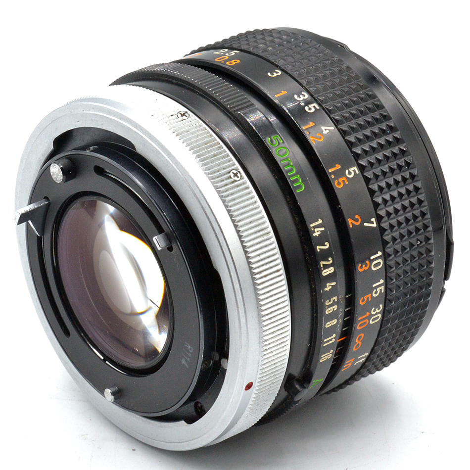 OBJETIVA CANON FD 55mm f/1.2 S.S.C. - USADA | Objetivas